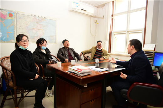 东阳市领导带队考察我院“东阳工匠”候选人